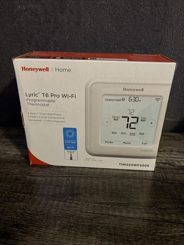Honeywell th6220wf2006 pro - honeywell, t6