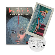 Jessica Blendy T12 - Dédicace de Renaud + Ex-libris signé et numéroté - EO 1996