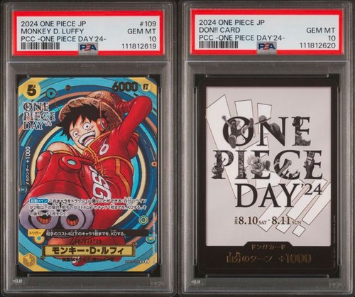 Monkey luffy psa 10 - luffy,