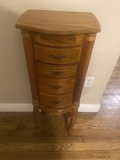 standing jewelry armoire