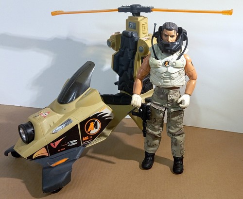 Figurine action man 1998 gyro - action,