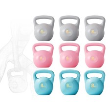 Kettlebell rempli d'eau, Pilates, Yoga, pour Fitness, Squats, ménage