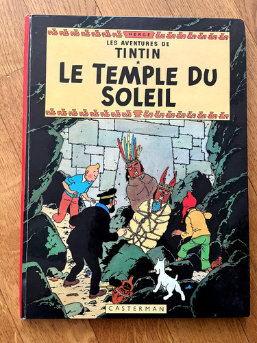 Tintin temple soleil - temple,