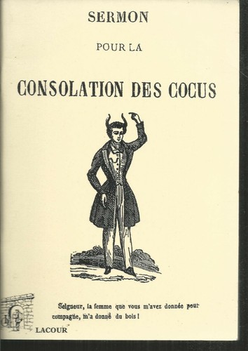 Sermon pour consolation des - consolation,