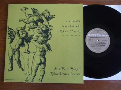 Bach sonates pour flute - sonates,