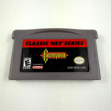 Castlevania Classic NES Series Game Boy Advance GBA Cartridge Only Tested Works!