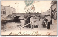 17 MARANS - le pont (pli au