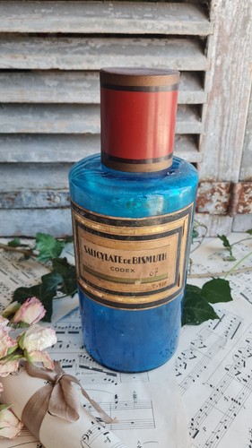 Ancien pot bocal bouteille - bocal,