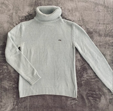 Sweat Col Roulé Burberry - Taille L - Excellent Etat - Bleu ciel