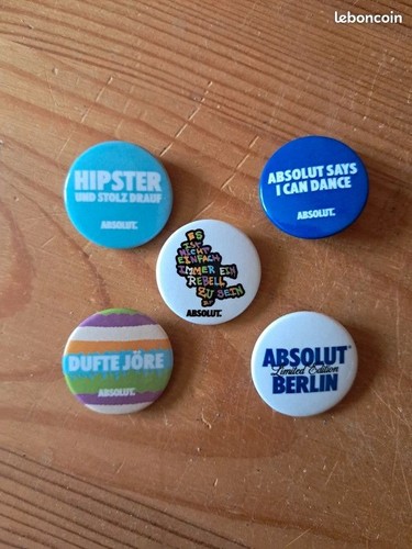 Lot pin absolut vodka - lot, pin's