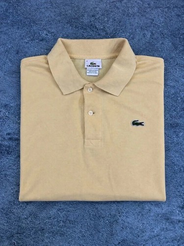 Polo lacoste jaune pâle - lacoste,