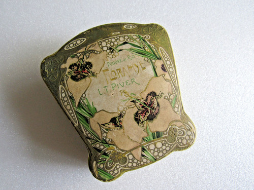 Ancienne boite poudre - ancienne,