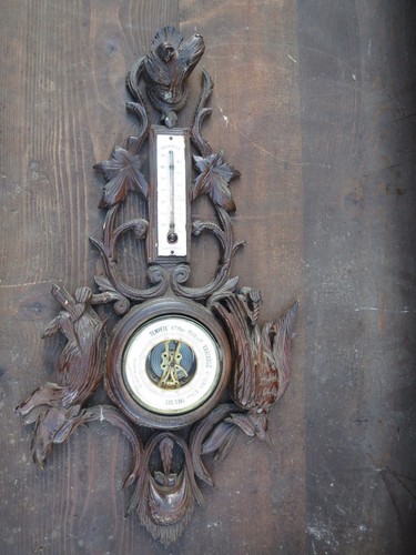 Ancien baromètre thermomètre - ancien,