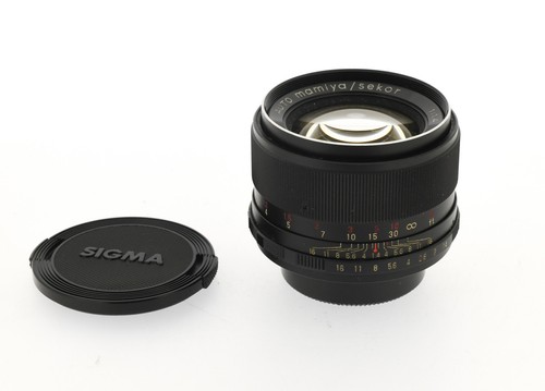 Mamiya sekor 55mm - 55mm, f/1.4