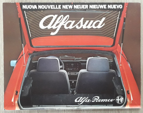 Alfa romeo alfasud brochure - alfa,