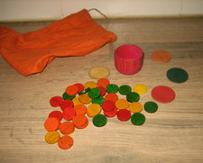 Ancien Jeu de la Puce en bois