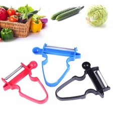 Neuf Magique 3pcs Éplucheur Set Trio Portionneuse Râpeur Julienne Fruit Coupe GB