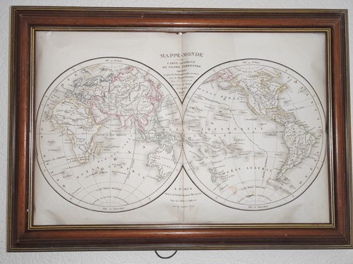 Mappe monde world map 1832 - monde,,