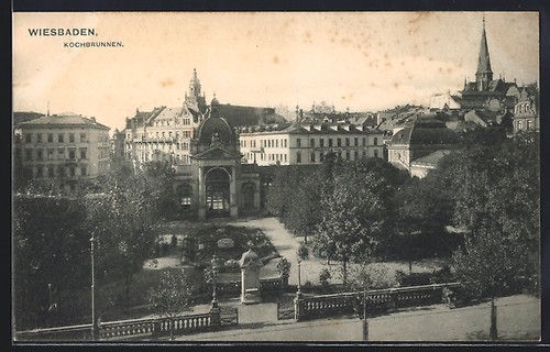 Carte postale wiesbaden - carte,