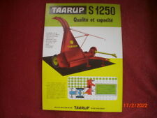 ANCIEN   PROSPECTUS   PUBLICITAIRE   ENSILEUSE  TAARUP S 1250            5/1964