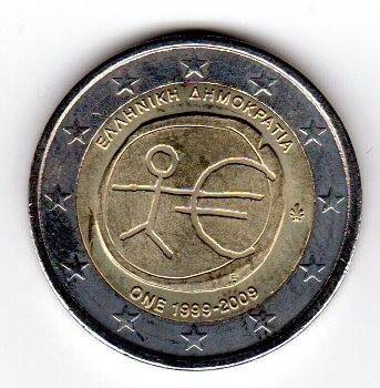 Euros commémorative grèce - 2,