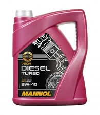 MANNOL DIESEL TURBO Huile moteur 5W-40 5L Huile synthétique