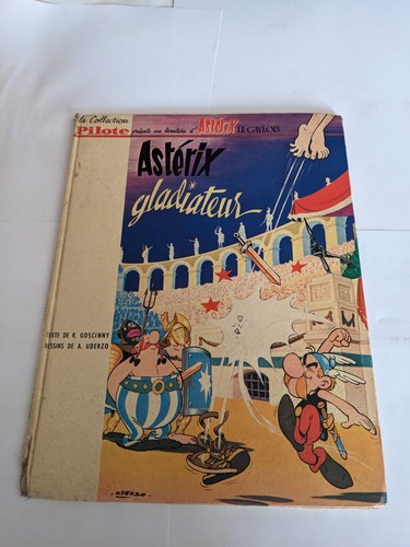 Asterix gladiateur pilote 1964 - gladiateur,