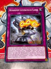 Carte YU GI OH RECHARGEMENT ACCELERATEUR DE FLAMMES LD10-FR031 x 3