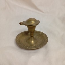 Antique Brass Censer - Oriental Style - Vintage Decorative Object 
