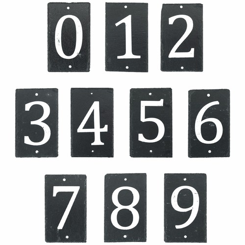 Solides numéros maison en - de,