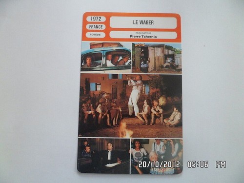 Carte fiche cinema - cinema, le
