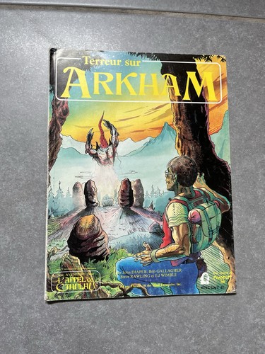 Livre jdr terreur - jdr, arkham