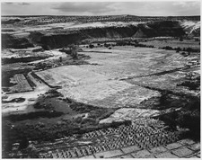 Ansel Adams - Corn Field Indian Farm near Tuba City Arizona 1941 - 17"x22" Print