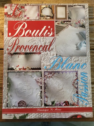 Boutis provençal blanc - boutis,