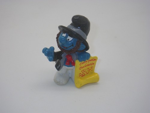 Schtroumpfs abraham lincoln - schtroumpfs,
