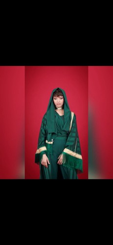 Abaya verte larzena neuve - abaya,