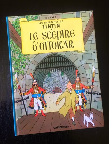 Tintin le sceptre - tintin,