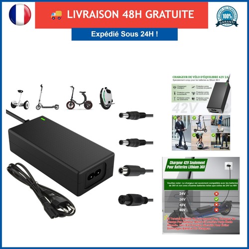 Chargeur trotinette - chargeur,