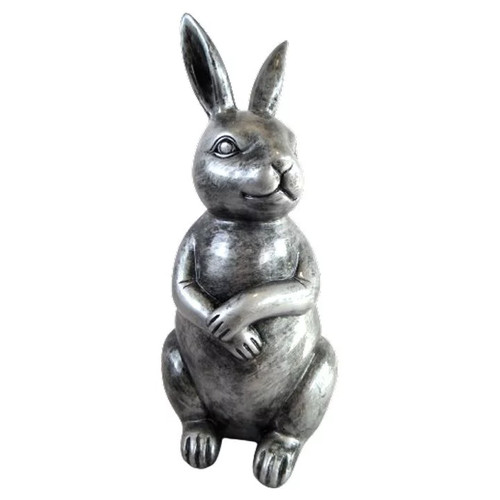 Statue lapin résine - lapin,