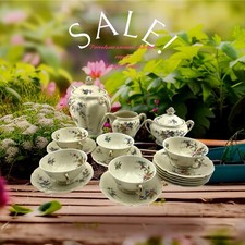 old coffee tea set porcelain old factory Royal Limoges France