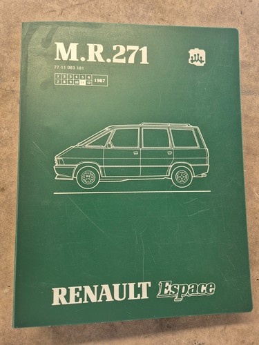 Classeur 271 renault espace - mr,
