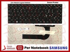 Clavier pour Notebook SAMSUNG Q330 Q430 Q460 Avec Adhésifs Layout Italien