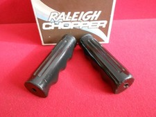 Vintage Raleigh Chopper MK2  Original Genuine Handlebar Grips in Black, England