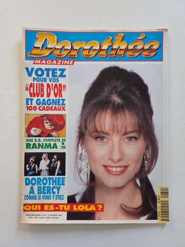 Revue dorothée magazine - revue,