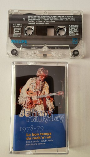 Johnny hallyday rare cassette - rare,