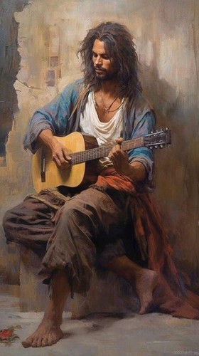 Plaque métal guitare - ,