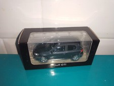 Voiture miniature norev 3 inch inches 1/64 vw volkswagen golf GTI gris foncé