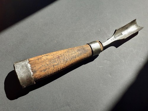 Superbe ancienne gouge acier - ,