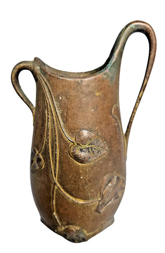 Art nouveau vase decor - art,
