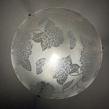 Vasque en verre decor degagé